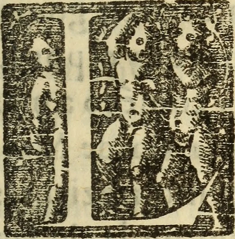 An illustration from La verdadera hystoria del rey Don Rodrigo : en la qual se trata la causa principal dela perdida de España y la co[n]quista que della hizo Miramamolin Almáçor Rey que fue del Africa, y de las Arabias : Co[n]puesta por el sabio Alcayde Abulcacim Tarif Abentariq, de nacion Arbe, y natural de la Arabia Petrea, 1592, leaf 286