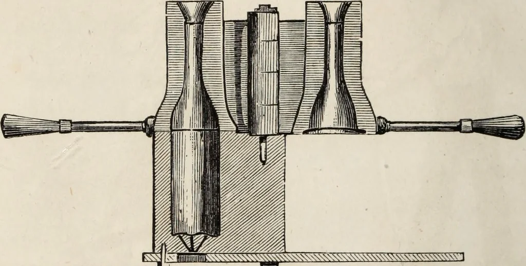 An illustration from La verrerie depuis les temps les plus reculés jusqu'à nos jours, 1869, leaf 119