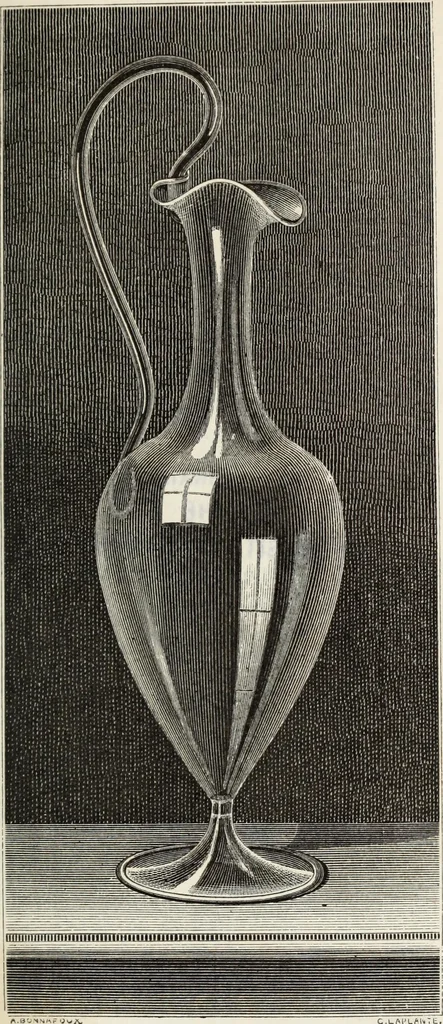 An illustration from La verrerie depuis les temps les plus reculés jusqu'à nos jours, 1869, leaf 126