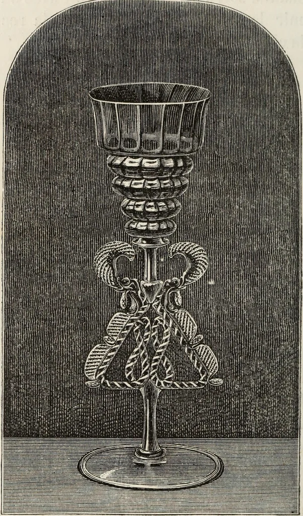 An illustration from La verrerie depuis les temps les plus reculés jusqu'à nos jours, 1869, leaf 141