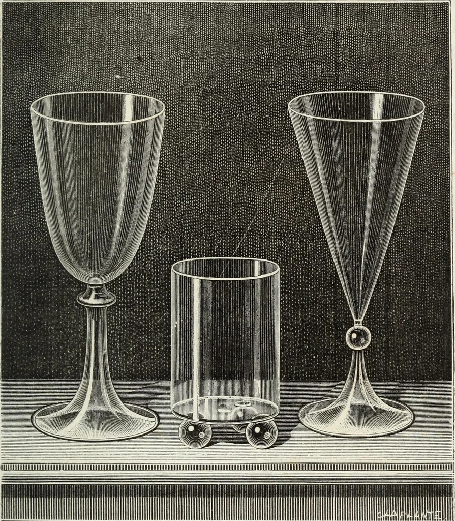 An illustration from La verrerie depuis les temps les plus reculés jusqu'à nos jours, 1869, leaf 146