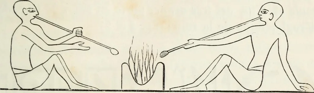 An illustration from La verrerie depuis les temps les plus reculés jusqu'à nos jours, 1869, leaf 16