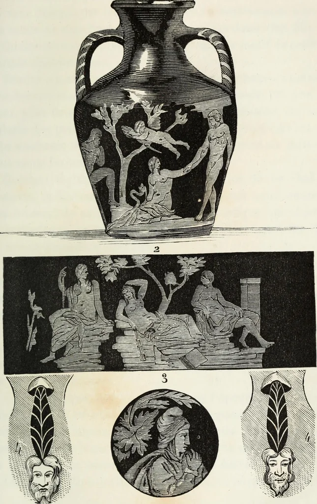 An illustration from La verrerie depuis les temps les plus reculés jusqu'à nos jours, 1869, leaf 168