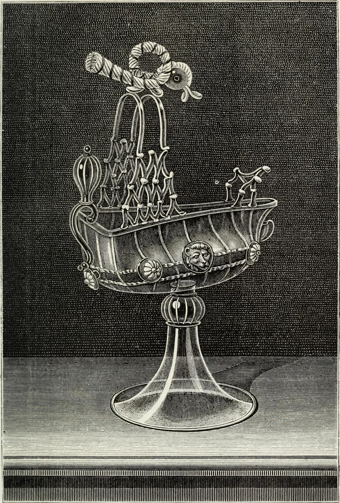 An illustration from La verrerie depuis les temps les plus reculés jusqu'à nos jours, 1869, leaf 180