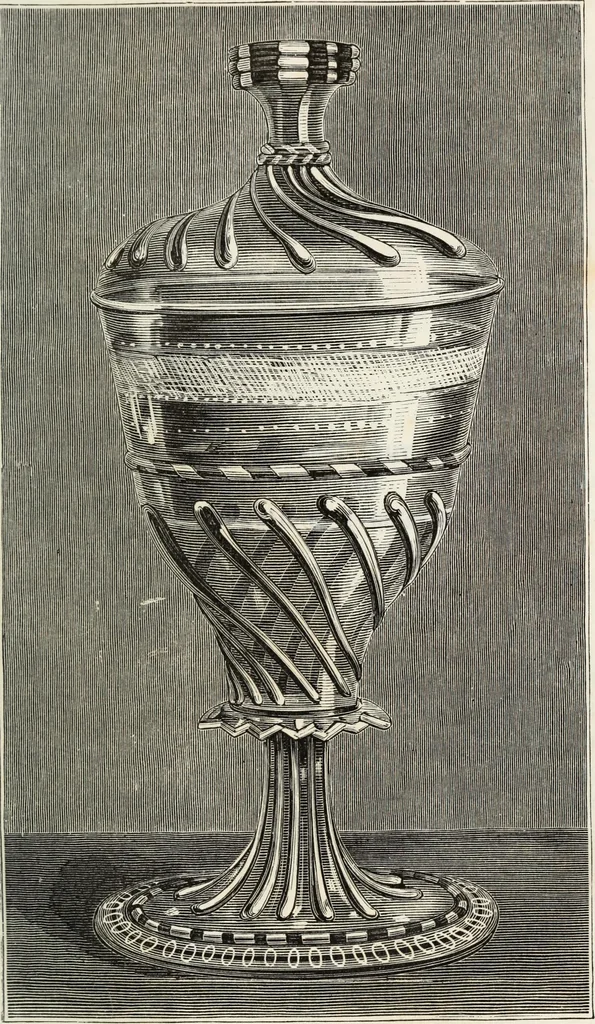 An illustration from La verrerie depuis les temps les plus reculés jusqu'à nos jours, 1869, leaf 210