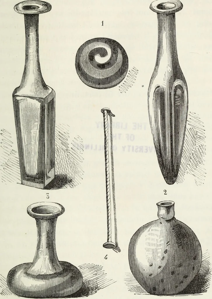 An illustration from La verrerie depuis les temps les plus reculés jusqu'à nos jours, 1869, leaf 24