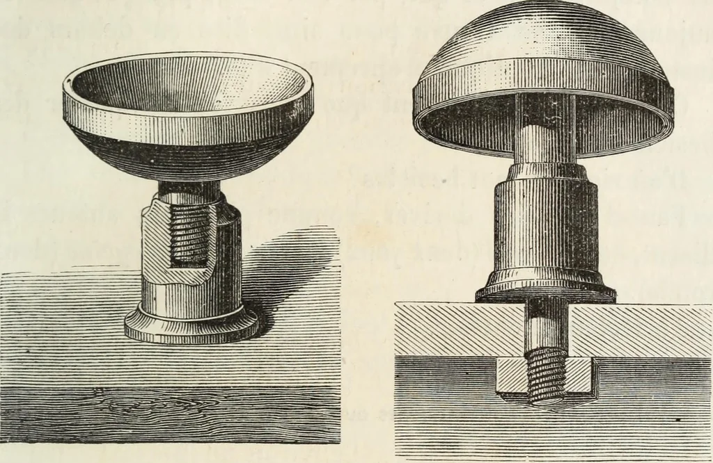 An illustration from La verrerie depuis les temps les plus reculés jusqu'à nos jours, 1869, leaf 264