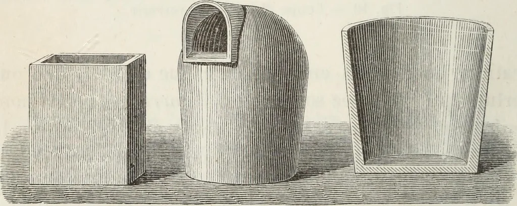 An illustration from La verrerie depuis les temps les plus reculés jusqu'à nos jours, 1869, leaf 63