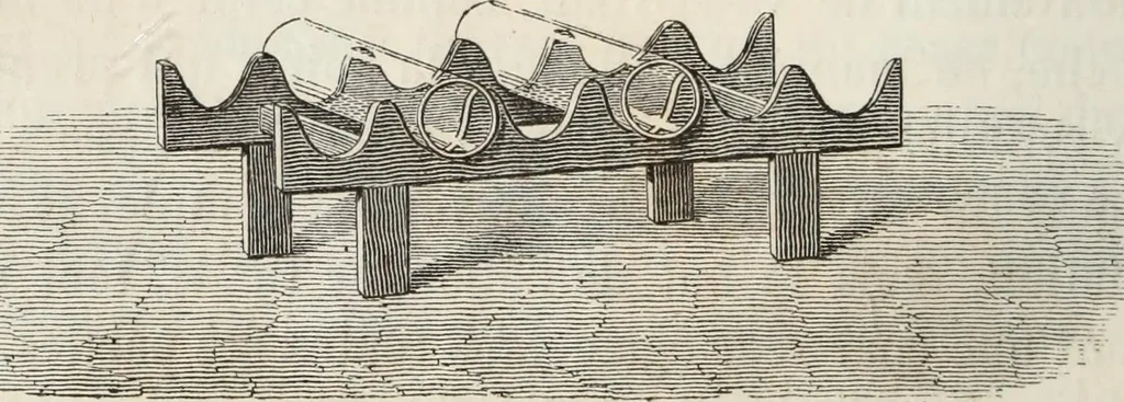 An illustration from La verrerie depuis les temps les plus reculés jusqu'à nos jours, 1869, leaf 73