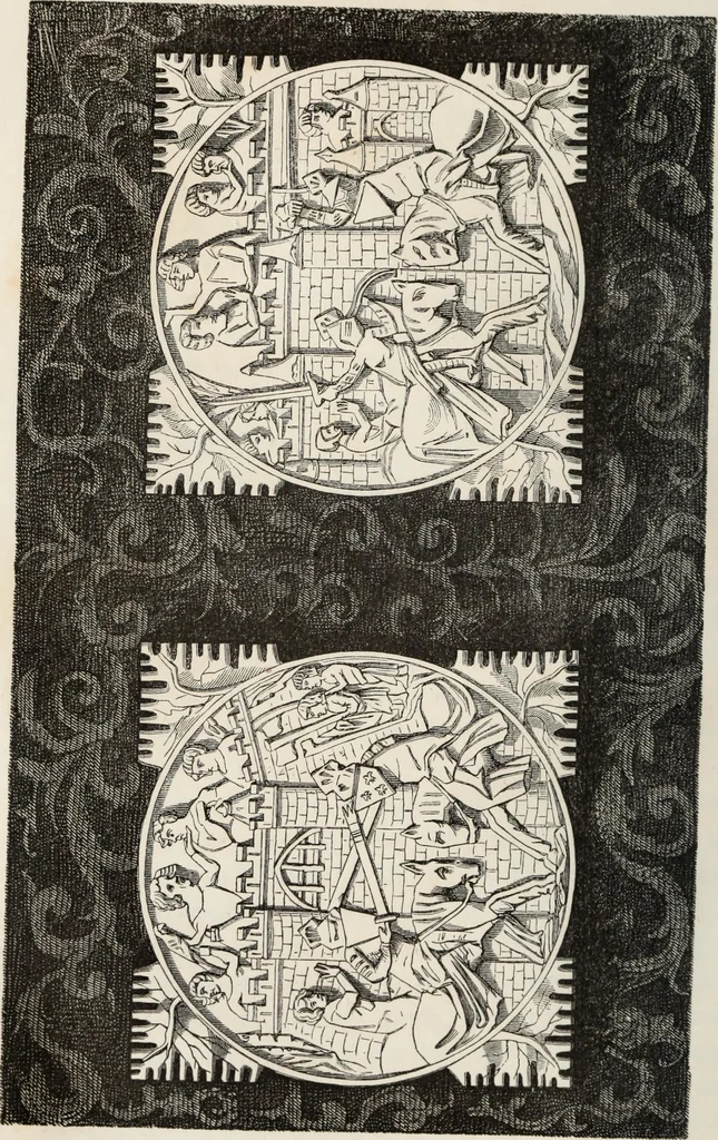 An illustration from La verrerie depuis les temps les plus reculés jusqu'à nos jours, 1869, leaf 97