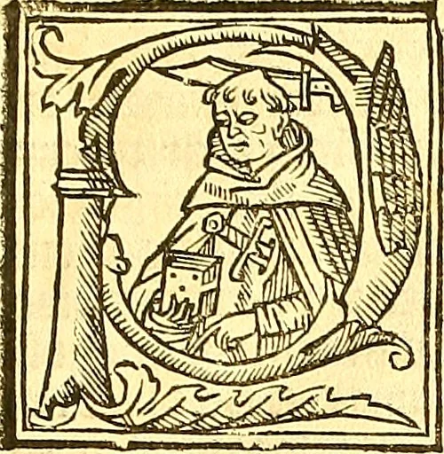 An illustration from La vida y excelencias & miraglos dla sacratissima virgen Maria nuestra señora, 1525, leaf 8