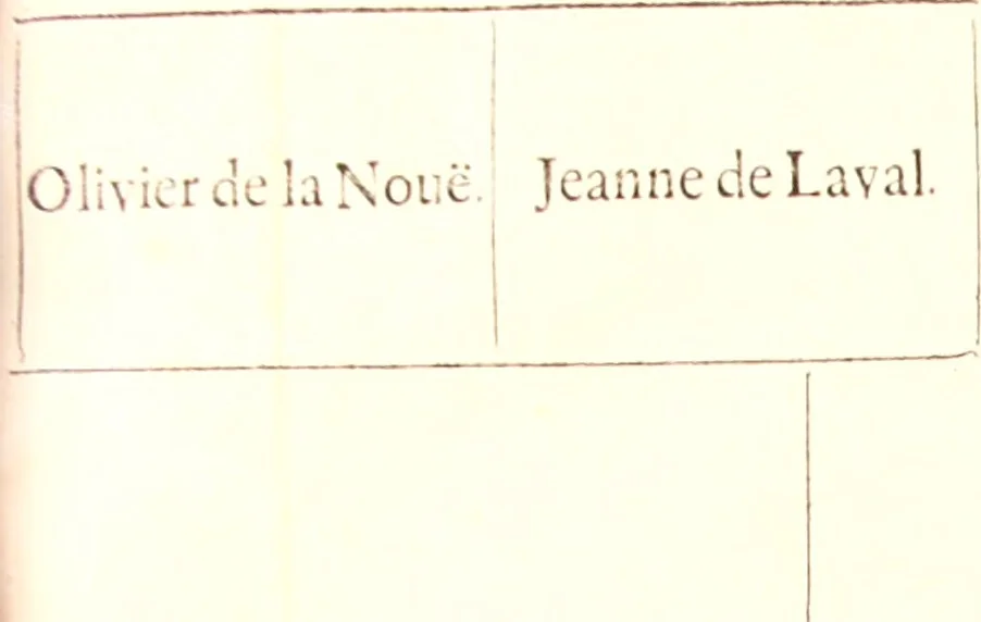 An illustration from La vie de Franc̜ois, seignevr de La Nouë, dit Bras-de-fer, ou sont contenuës, quantité de choses memorables, qui servent à l'éclaircissement de celles qui se sont passées en France & au Pays-Bas, depuis le commencement des troubles survenus pour la religion, jusques à l'an 1591. par mr Moyse Amirault, 1661, leaf 14
