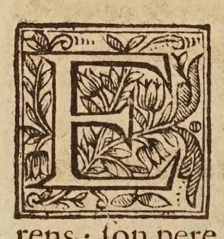 An illustration from La vie de la mere Catherine de Saint Avgvstin : religievse hospitaliere de la Misericorde de Quebec en la Nouvelle-France, 1671, leaf 46
