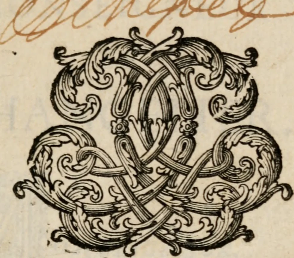 An illustration from La vie de Mr Des-Cartes. Réduite en abregé, 1692, leaf 4