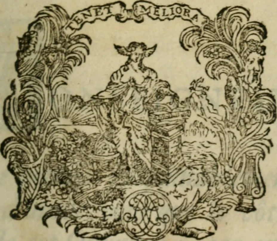 An illustration from La vie de Pierre du Bosc, ministre du Saint Evangile : enrichie de lettres, harangues, dissertations & autres pieces importantes qui regardent ou la theologie ou les affaires des Eglises Reformées de France .., 1694, leaf 4