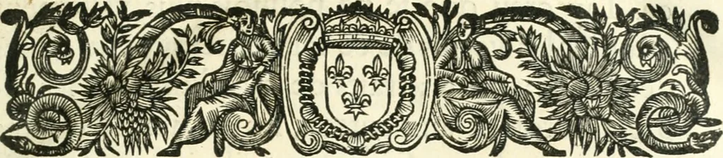 An illustration from La Vie de S. Augustin, évesque d'Hyponne, 1652, leaf 12