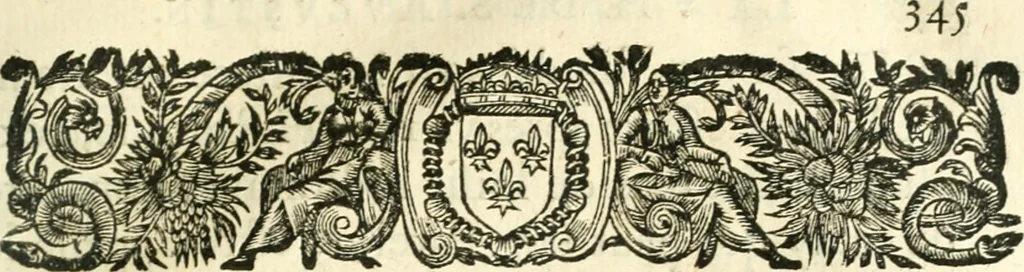 An illustration from La Vie de S. Augustin, évesque d'Hyponne, 1652, leaf 354