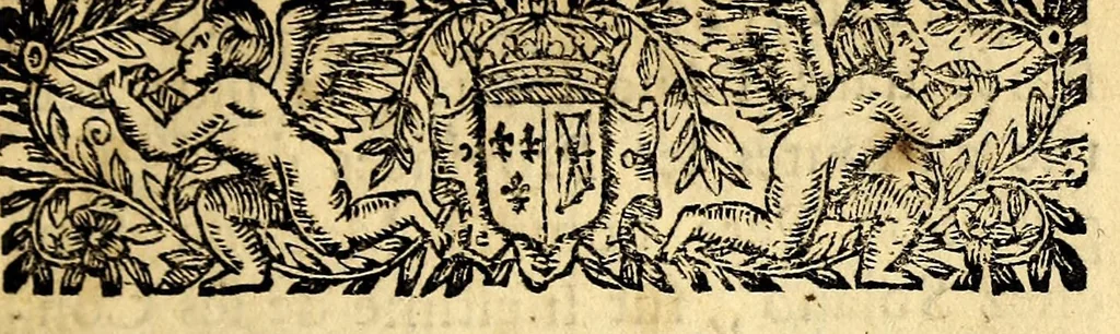 An illustration from La vie du bien-heureux pere Francois Solano religieux de l'ordre de Saint Francois, patron du Perou, : composée sur les memoires presentez. au S. Siege pour la beatification. Et le recit du martyre d'onze religieux du mesme ordre, qui souffrirent la mort à Gorkom pour la defense de la foy, l'an 1572., 1677, leaf 25