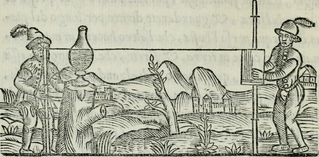 An illustration from La villa : dialogo, 1559, leaf 191
