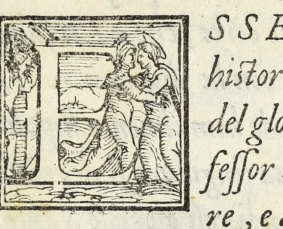 An illustration from La vita di san Zanobi cittadino et vescouo fiorentino, 1559, leaf 5