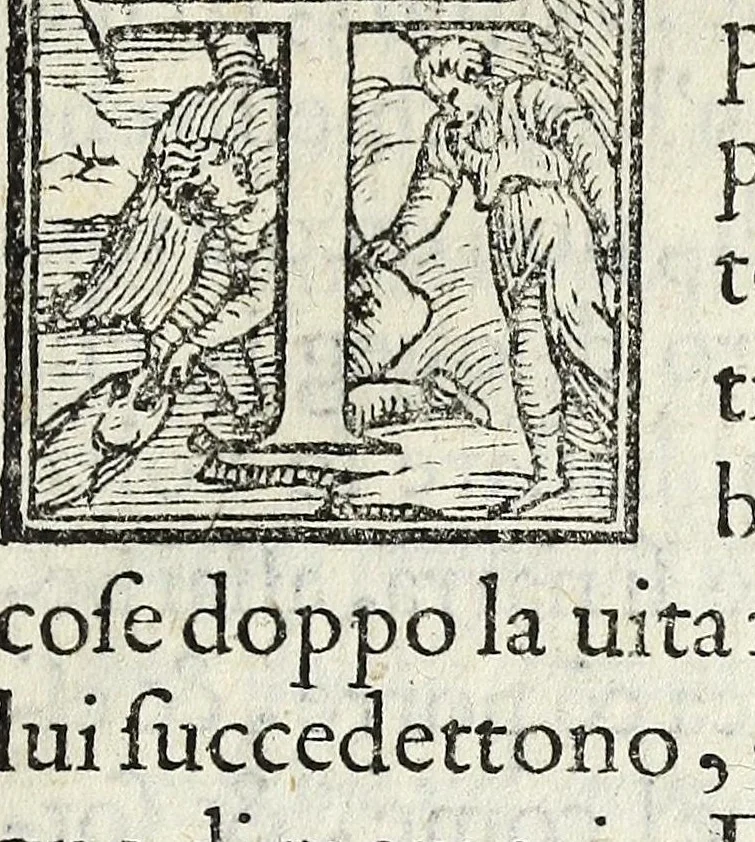 An illustration from La vita di san Zanobi cittadino et vescouo fiorentino, 1559, leaf 65
