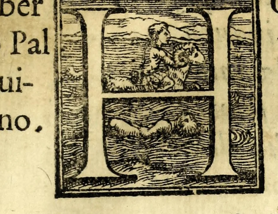 An illustration from La vittoria : tragedia, 1605, leaf 11