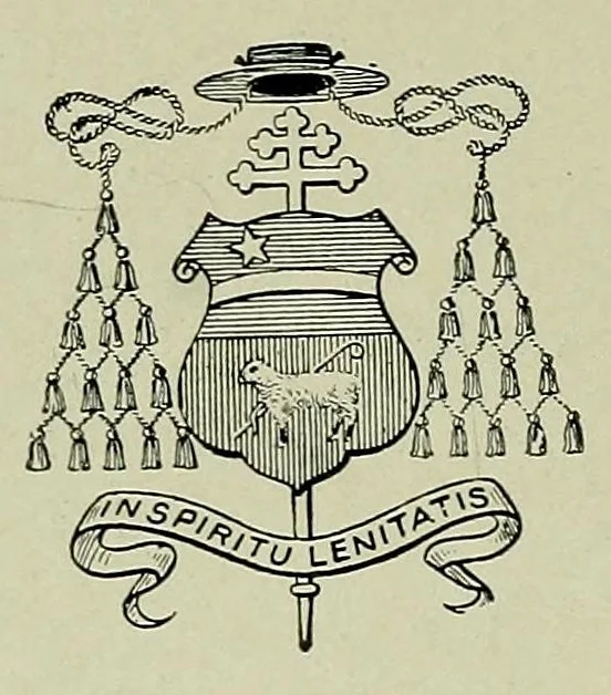 An illustration from La Vénérable Marie de l'Incarnation et son oeuvre dans le Nouveau Monde, 1922, leaf 14