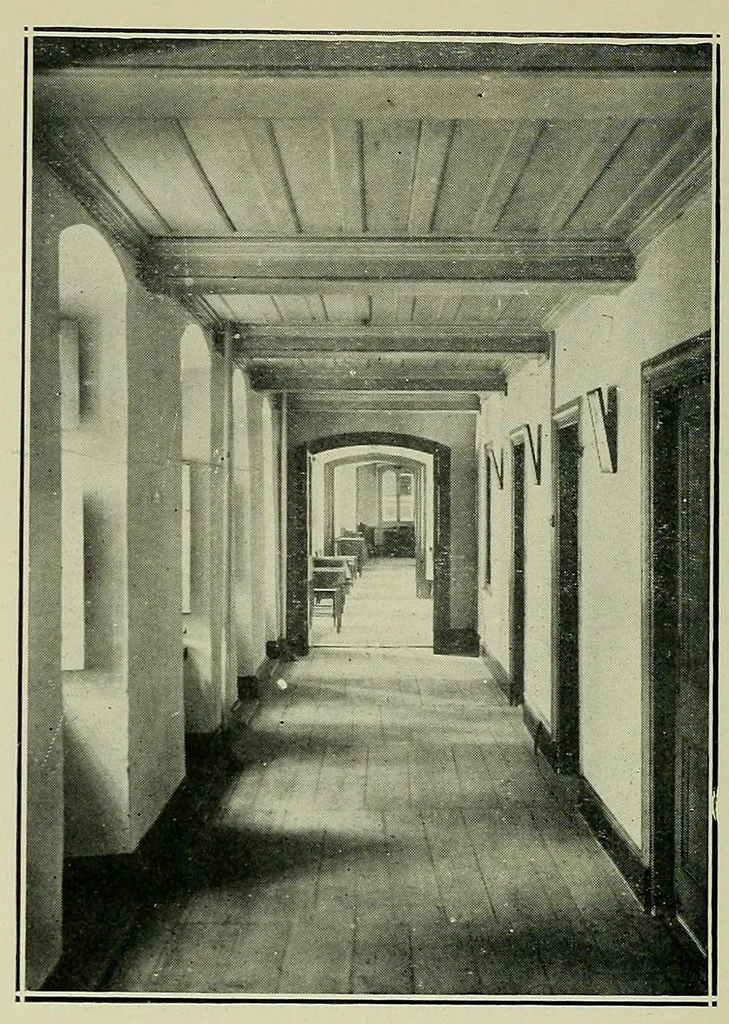 An illustration from La Vénérable Marie de l'Incarnation et son oeuvre dans le Nouveau Monde, 1922, leaf 48