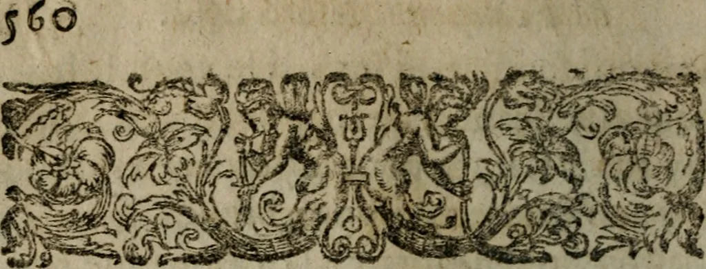 An illustration from La vraye histoire comiqve de Francion, 1646, leaf 577