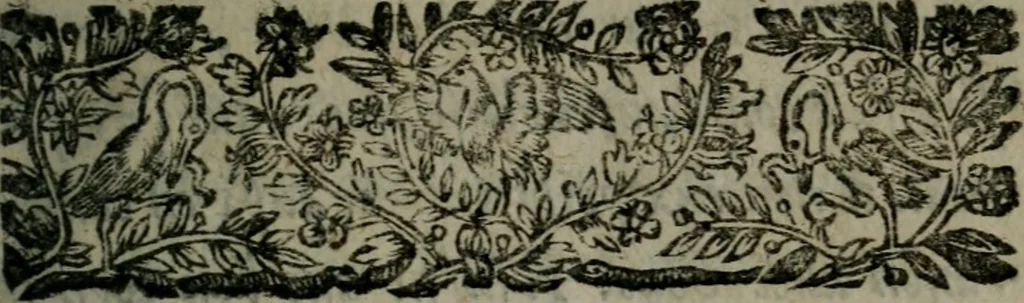 An illustration from La vraye histoire comiqve de Francion, 1646, leaf 6