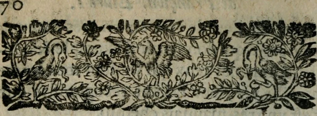 An illustration from La vraye histoire comiqve de Francion, 1646, leaf 89