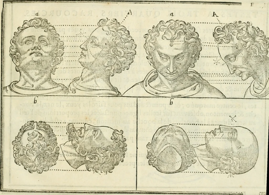 An illustration from La vraye science de la pourtraicture, 1671, leaf 16