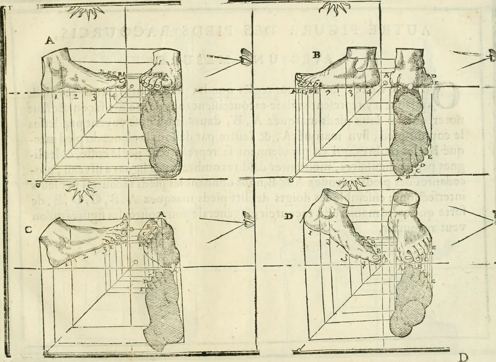 An illustration from La vraye science de la pourtraicture, 1671, leaf 28