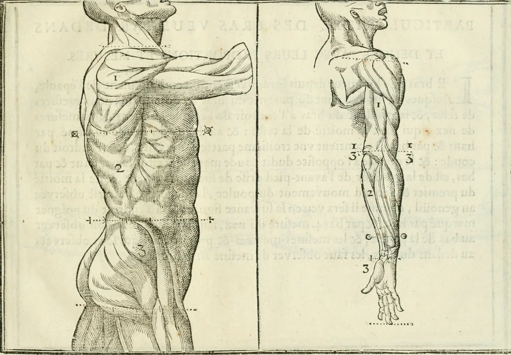 An illustration from La vraye science de la pourtraicture, 1671, leaf 34