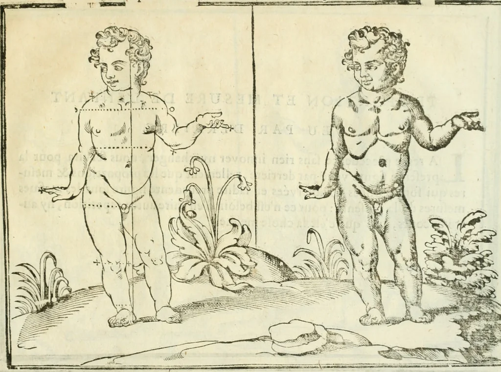 An illustration from La vraye science de la pourtraicture, 1671, leaf 58