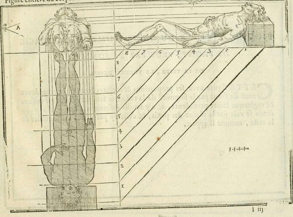 An illustration from La vraye science de la pourtraicture, 1671, leaf 72