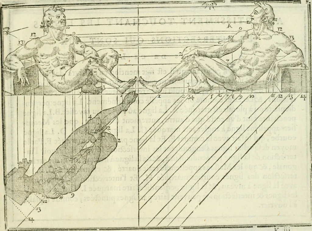 An illustration from La vraye science de la pourtraicture, 1671, leaf 80