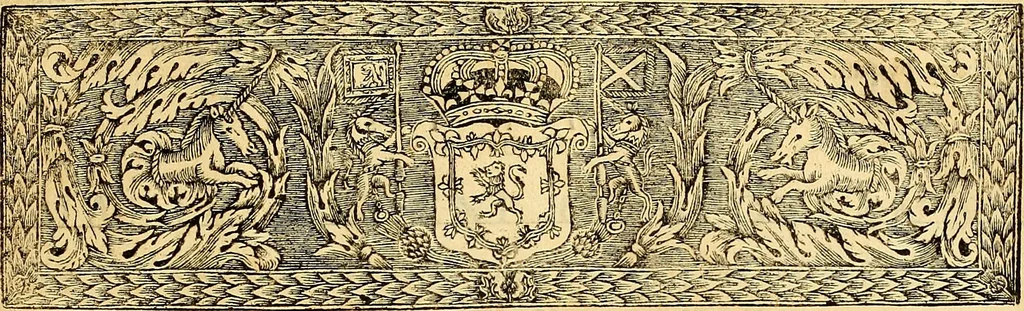 An illustration from The laws and acts of Parliament made by King James the First, Second, Third, Fourth, Fifth, Queen Mary, King James the Sixth, King Charles the First, King Charles the Second who now presently reigns, kings and queen of Scotland : collected and extracted, from the publick records of the said kingdom, 1681, leaf 156