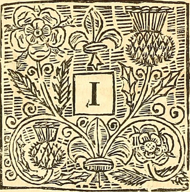 An illustration from The laws and acts of Parliament made by King James the First, Second, Third, Fourth, Fifth, Queen Mary, King James the Sixth, King Charles the First, King Charles the Second who now presently reigns, kings and queen of Scotland : collected and extracted, from the publick records of the said kingdom, 1681, leaf 17