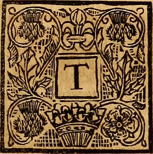 An illustration from The laws and acts of Parliament made by King James the First, Second, Third, Fourth, Fifth, Queen Mary, King James the Sixth, King Charles the First, King Charles the Second who now presently reigns, kings and queen of Scotland : collected and extracted, from the publick records of the said kingdom, 1681, leaf 36