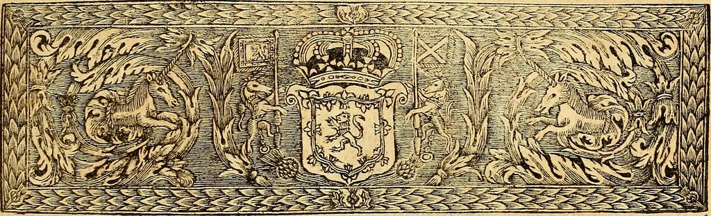 An illustration from The laws and acts of Parliament made by King James the First, Second, Third, Fourth, Fifth, Queen Mary, King James the Sixth, King Charles the First, King Charles the Second who now presently reigns, kings and queen of Scotland : collected and extracted, from the publick records of the said kingdom, 1681, leaf 502