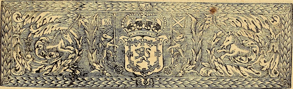 An illustration from The laws and acts of Parliament made by King James the First, Second, Third, Fourth, Fifth, Queen Mary, King James the Sixth, King Charles the First, King Charles the Second who now presently reigns, kings and queen of Scotland : collected and extracted, from the publick records of the said kingdom, 1681, leaf 852