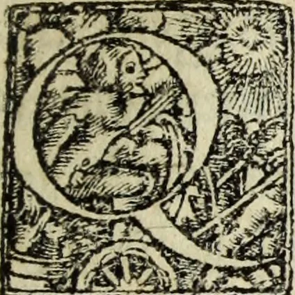 An illustration from Lazari Bayfii annotationes in legem II : De captiuis & postliminio reuersis, in quibus tractatur De re nauali, per autorem recognitæ : eivsdem annotationes in tractatum De auro & argento legato, quibus vestimẽtoru ̃& vasculorũ genera explicat̃ur : his omnibus imagines ab antiquissimis monumentis desumptas ad argumenti declaratione ̃subiunximus. Item Antonii Thylesii De coloribus libellus, à coloribus uestium non alienus, 1537, leaf 154
