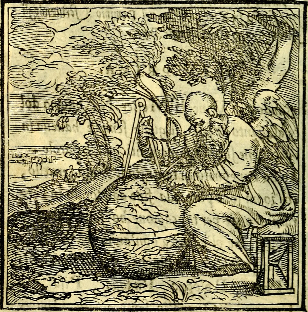 An illustration from La zvcca del Doni, 1551, leaf 109