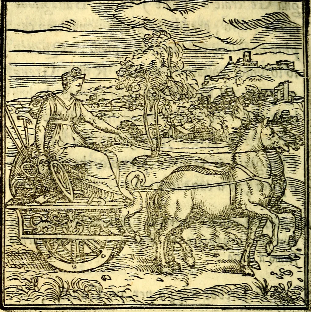 An illustration from La zvcca del Doni, 1551, leaf 121