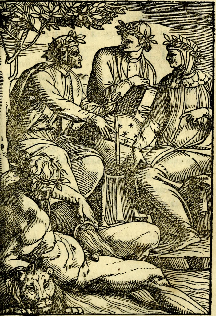An illustration from La zvcca del Doni, 1551, leaf 178