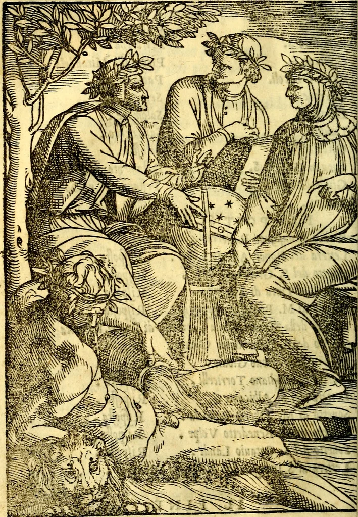 An illustration from La zvcca del Doni, 1551, leaf 35