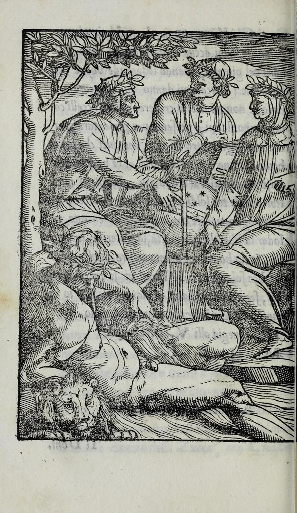 An illustration from La zvcca del Doni, 1551, leaf 112