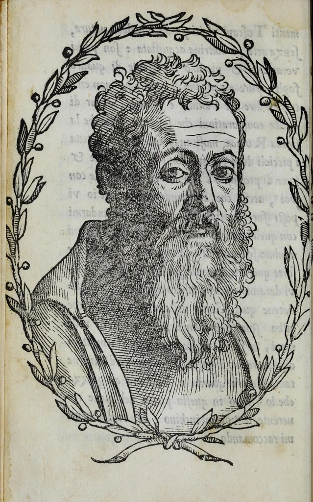 An illustration from La zvcca del Doni, 1551, leaf 24