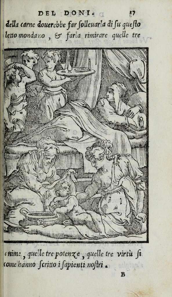 An illustration from La zvcca del Doni, 1551, leaf 297